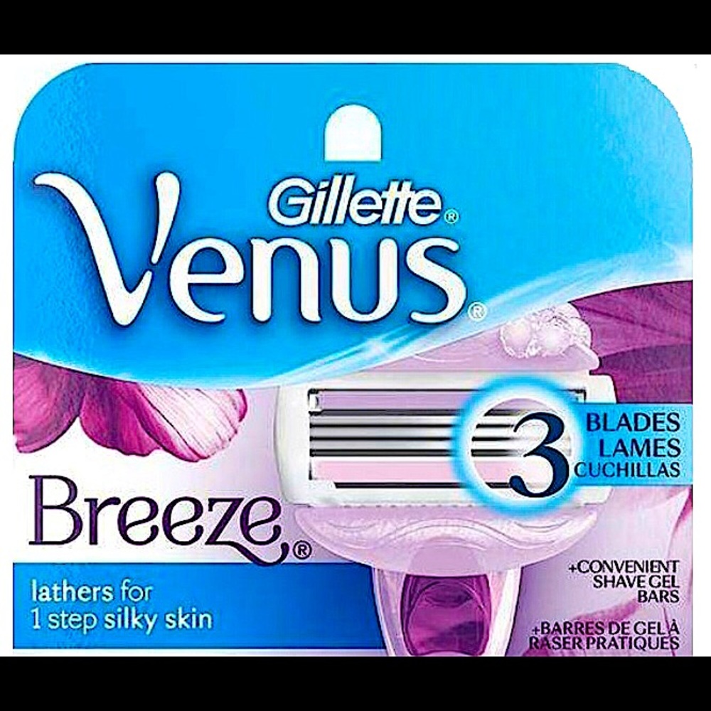 VENUS Gillette | 6 Razors w/Shave Gel Bars